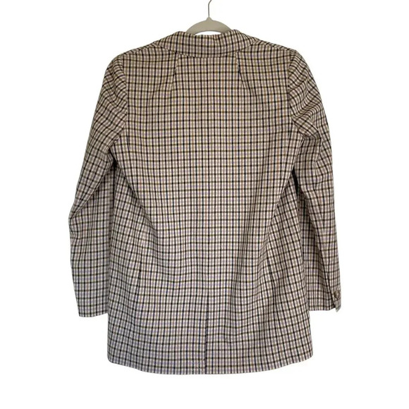MADEWELL Dorset Blazer in Albermarle Plaid Preppy Academia Size XS Autumn Fall - Picture 4 of 11